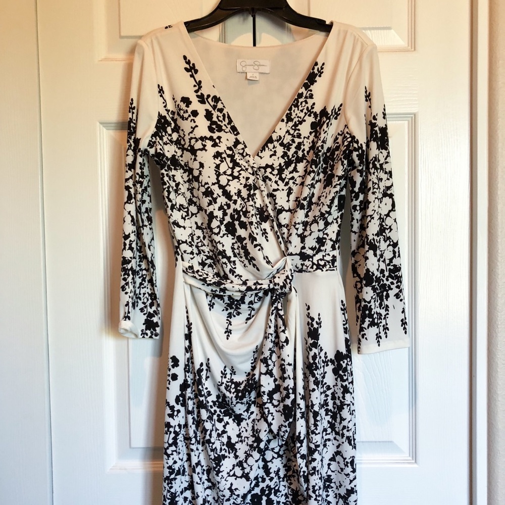 Jessica Simpson wrap dress
